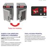 Horno electrico 4 GN 1/1 mixto INOXTREND
