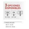 Horno gas 7 GN 1/1 INOXTREND O