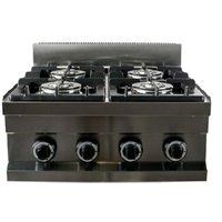 Cocina gas 4 fuegos 604
