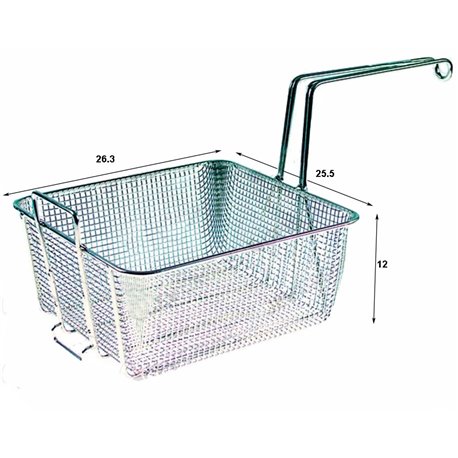 Cesta freidora Valentine 19