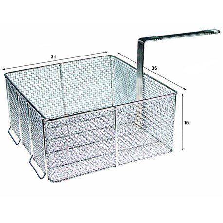 Cesta freidora Valentine 12