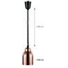 Lámpara infrarrojos extensible Ø 16 cobre