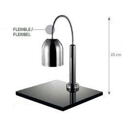 Lámpara infrarrojos con pie inox
