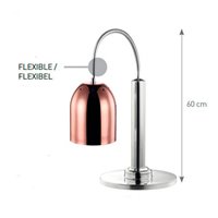 Lámpara infrarrojos con pie cobre