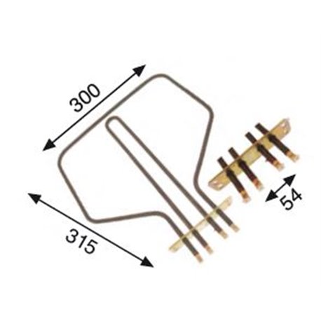 Resistencia Horno TEKA 10
