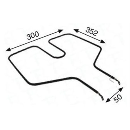 Resistencia Horno TEKA 2