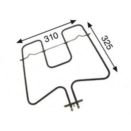 Resistencia Horno ZANUSSI 2