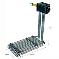 Resistencia freidora Electrolux / Zanussi 8