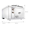 Mantecadora profesional GELATO 5K SC