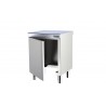 Mueble sin base para cubo de desperdicios fondo 600