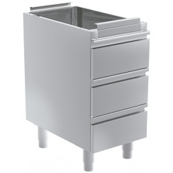 Mueble cajones fondo 600