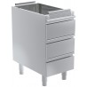 Mueble 3 cajones fondo 600
