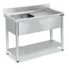 Fregadero industrial 1000x600