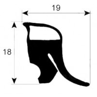 Burlete puerta alta temperatura 2921