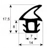 Burlete puerta alta temperatura 2745
