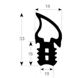 Burlete puerta alta temperatura 2743