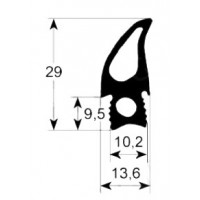 Burlete puerta alta temperatura 2720