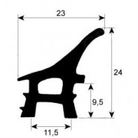 Burlete puerta alta temperatura 2403