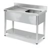 Fregadero industrial 1200x600