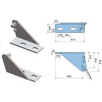 Soporte superior para bisagras DB633