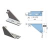 Soporte superior para bisagras DB661