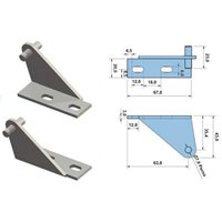 Soporte superior para bisagras DB647