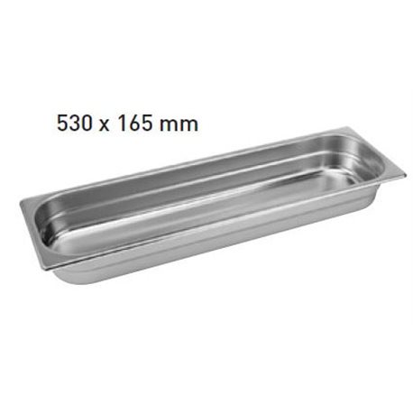 Cubeta GN 2/4 Inoxidable 18/10 