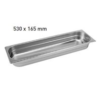 Cubeta GN 2/4 Inoxidable 18/10 