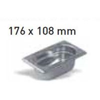 Cubeta GN 1/9 Inoxidable 18/10 