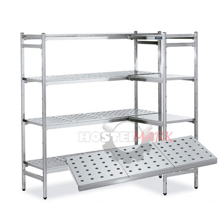 Estanterias de pie en acero inoxidable