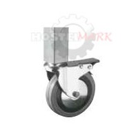 Ruedas para estanterias acero inoxidable