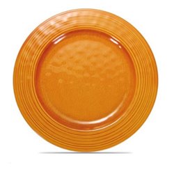 Plato presentación naranja