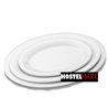 Plato oval melamina