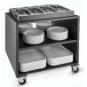 Carro buffet negro 1 GN