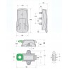 Cierre para camara frigorífica CSG-1