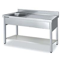 Fregadero industrial 1400x600