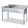 Fregadero industrial 1400x600