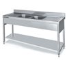 Fregadero industrial 1400x600