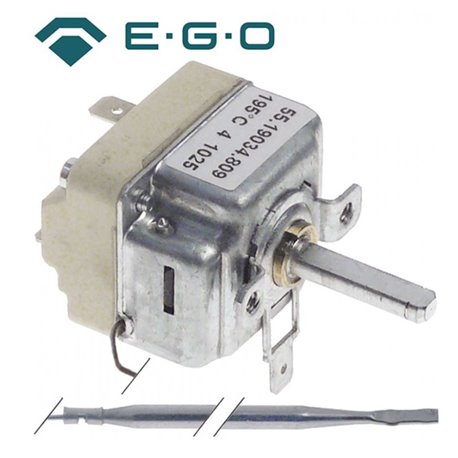 Termostato Trabajo 65-195°C EGO 1P