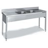 Fregadero industrial 2000x600