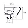 Burlete UR-3700 (2.5 mts)