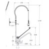 Grifo ducha ZN-2-05-G-ECO