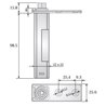 Bisagra nevera TRS-1 CR