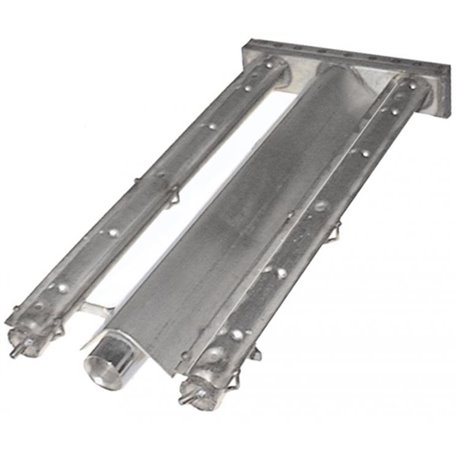 Quemador tubular 2 filas 430mm