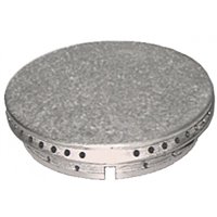 Tapa quemador Ø 83mm cromado
