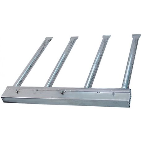 Quemador tubular 4 filas 450mm