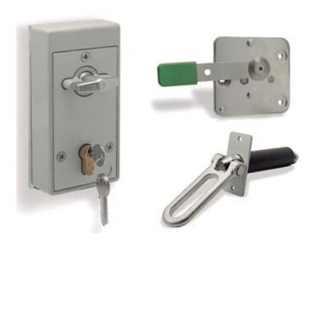 Cerradura para corredera manual C-37