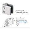 Clip prensacristal cuadrado 55X55X32 mm