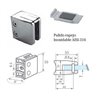 Clip prensacristal cuadrado 55X55X35 mm