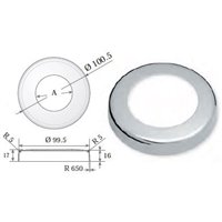Valona o embellecedor de Ø 100 mm plano